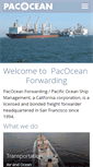 Mobile Screenshot of pac-ocean.com